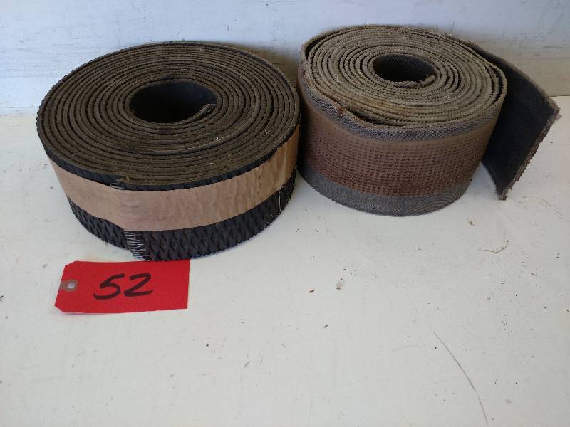 lot 52 image: (2) Belts, 4 & 5...