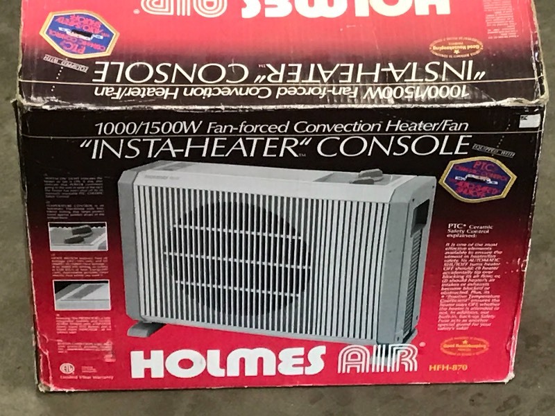 lot 54 image: Holmes 1500Watt Fan-Forced Heater ...