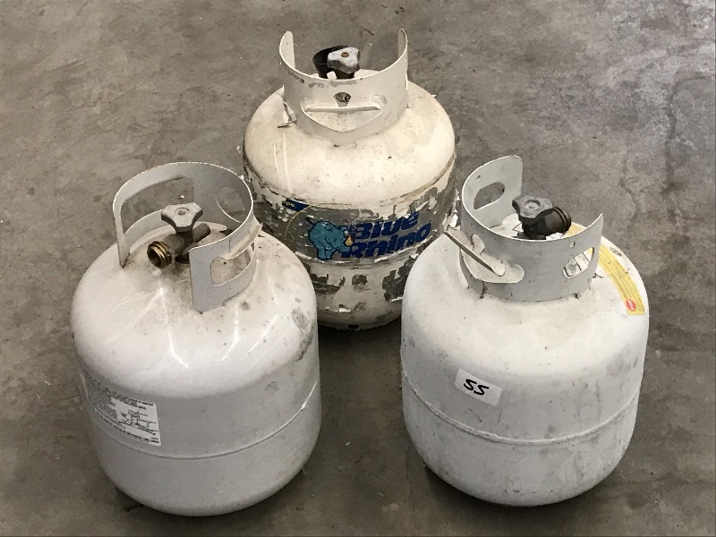 lot 55 image: Lot Of (3) LP Tanks...