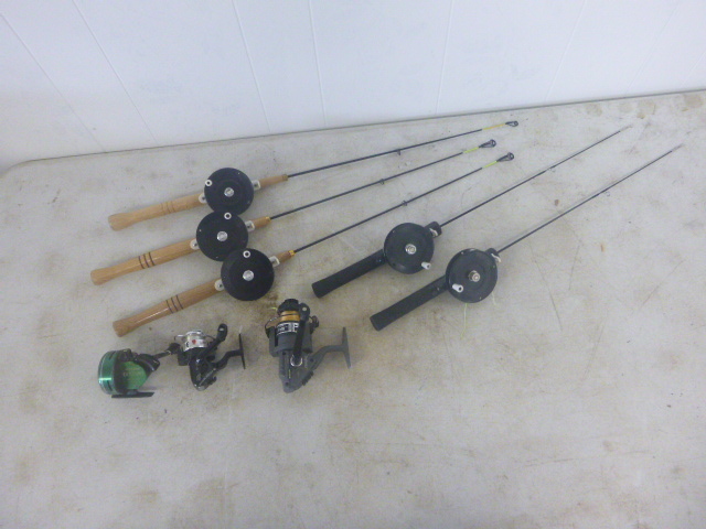5 Ice Fishing Rods and Reels