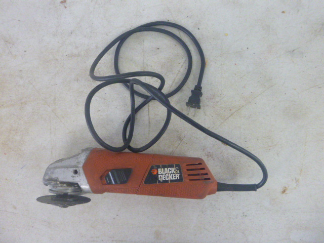 Black & Decker 4 12 Angle Grinder