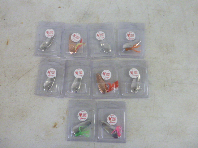 10 Eagle Claw Spoon Lures