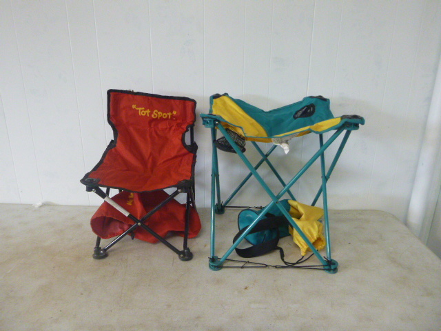 Childs Outdoor Folding Table and Chair