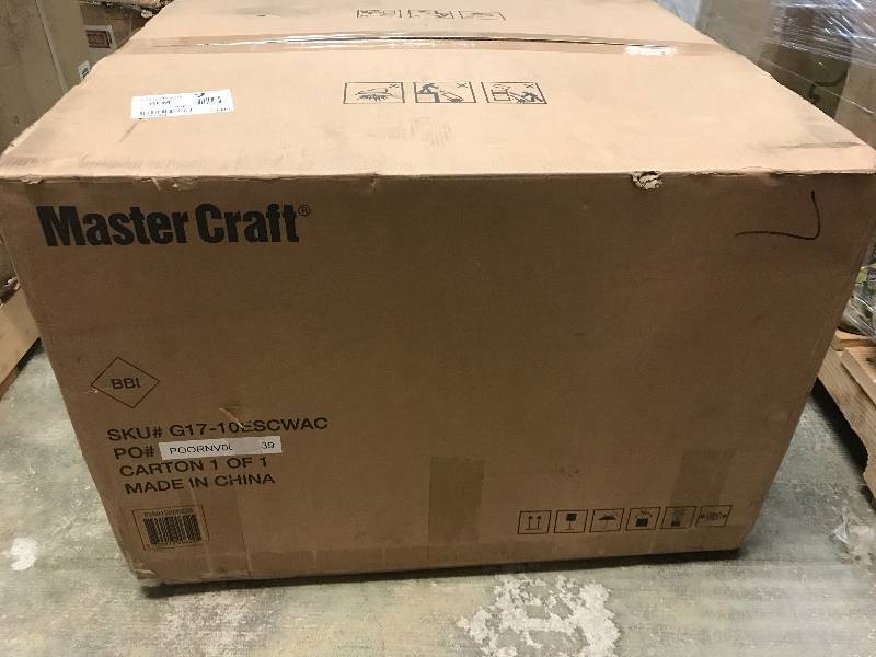 lot 7 image: Master Craft 10,100 BTU Window Air Conditioner - White