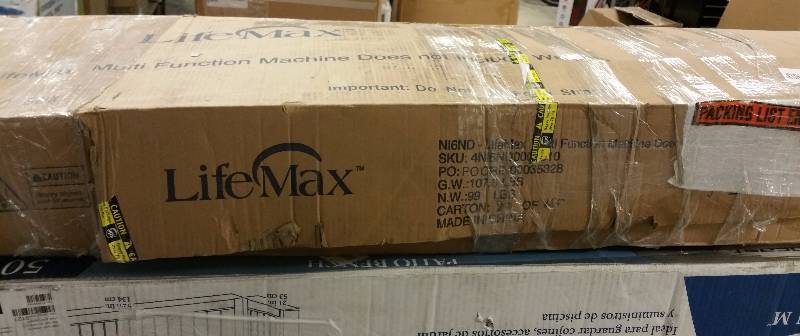 lot 73 image: LifeMax Multi-Function Machine - Black