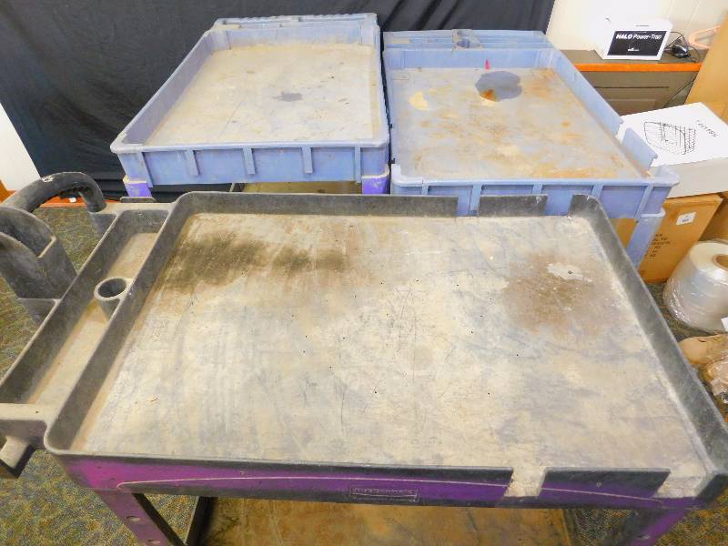 lot 56 image: (3) Rolling Carts