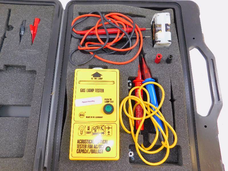 lot 59 image: Gas Lamp Tester