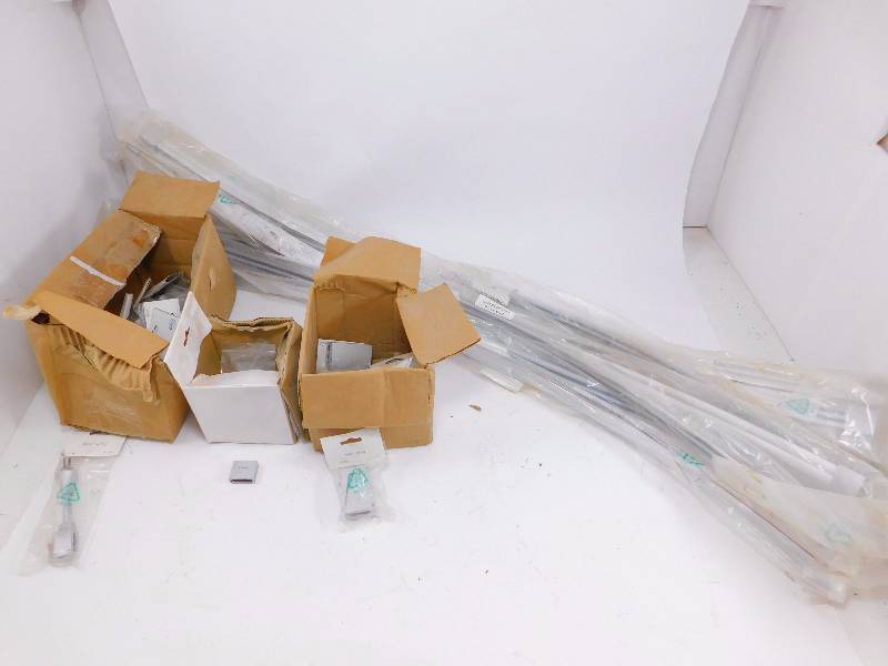 lot 60 image: Lot of Low Voltage Flexible Track Lighting wFixtures