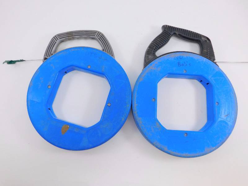lot 89 image: 2 Ideal Stainless Steel Fish Tape