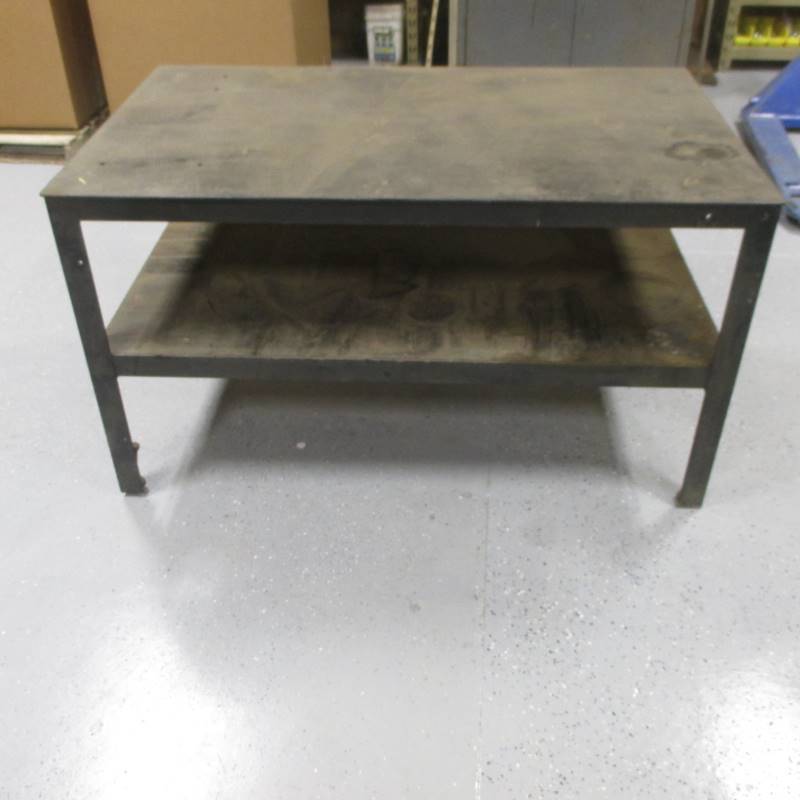 lot 29 image: Metal Work Table