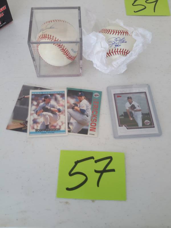 lot 57 image: Scot Erickson and START of a Team Ball