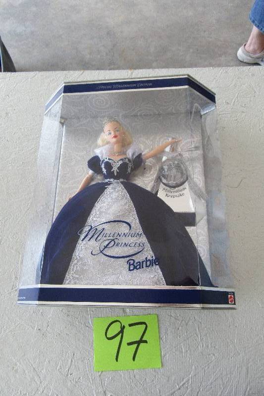 lot 97 image: Collectible Barbie as shown..