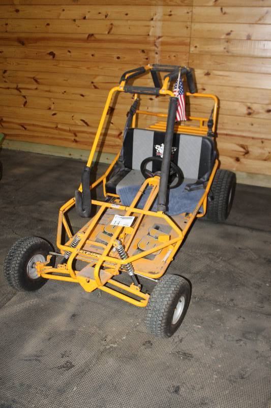 lot 14 image: YERF DOG  Go Cart w Roll Cage