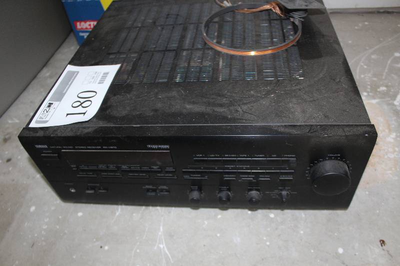 lot 180 image: Yamaha Natural Sound Stereo Receiver RX-V870