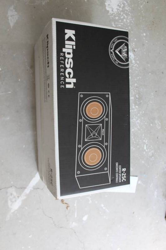 lot 169 image: Klipsch Reference R-25C Center Speaker