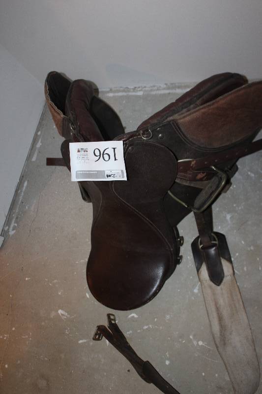 lot 196 image: Horse Saddle