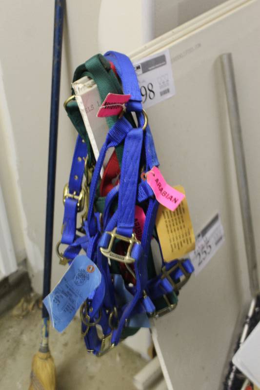 lot 198 image: Lot of (5) Horse Halters