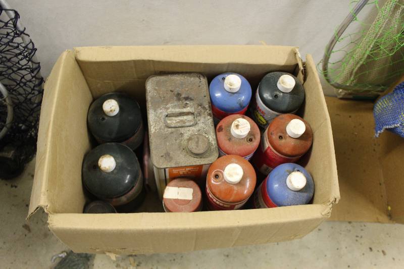 lot 254 image: Camping Supplies - Propane Canisters