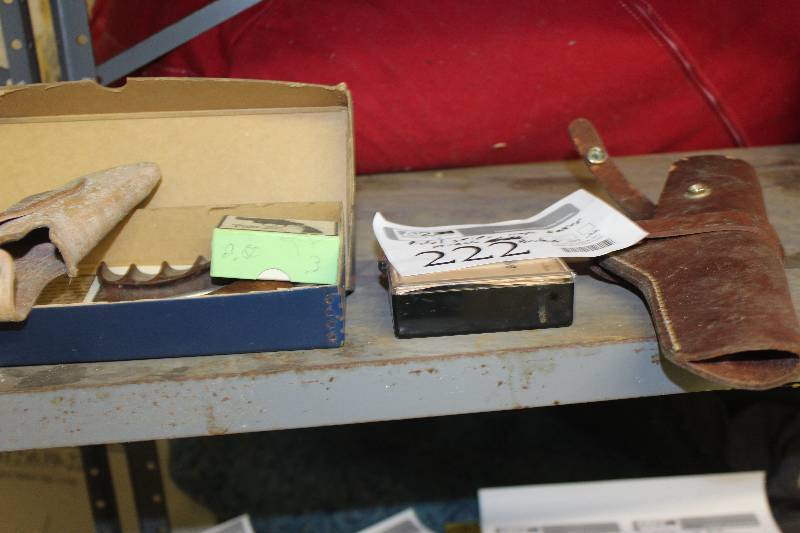 lot 222 image: Pistol Grip, Scope Boxes Status Muzzle Broken