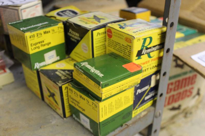 lot 206 image: Lot of (12) Boxes of Remington 410 Plastic Ammo
