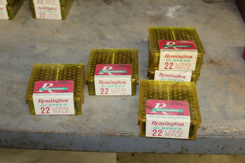 lot 211 image: Lot of (Approximately 500) Rounds of Remington .22 Ammo