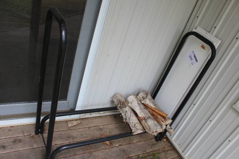 lot 399 image: Firewood Stacking Rack