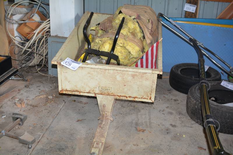 lot 328 image: Sears Lawn Cart