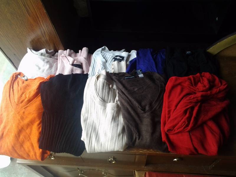 Solid Sweaters Size SM