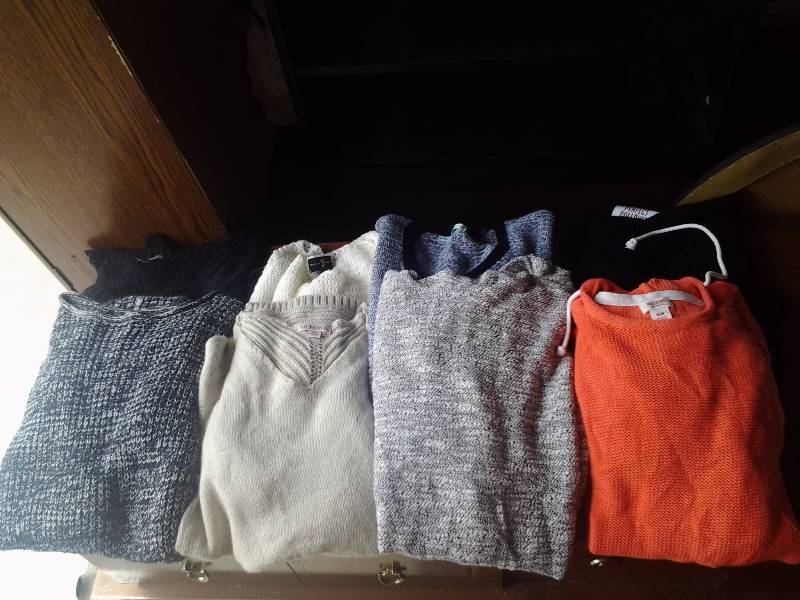 Assorted Knit Sweaters Size SM