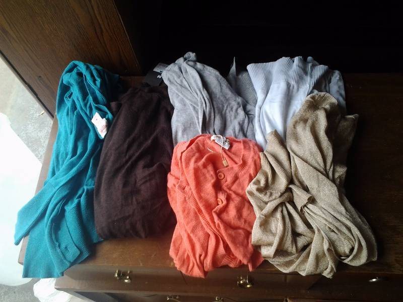Button Up Sweaters Size SM