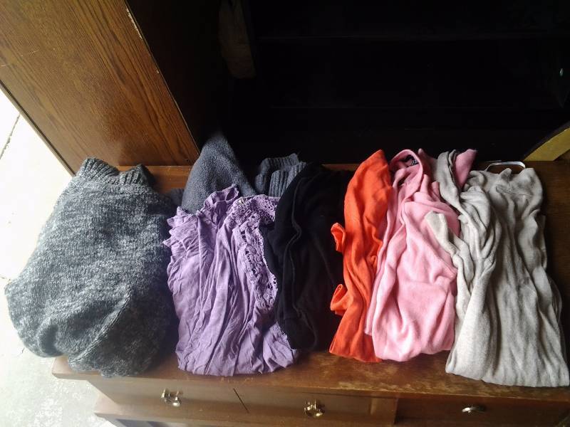 Open Face Sweaters Size SM