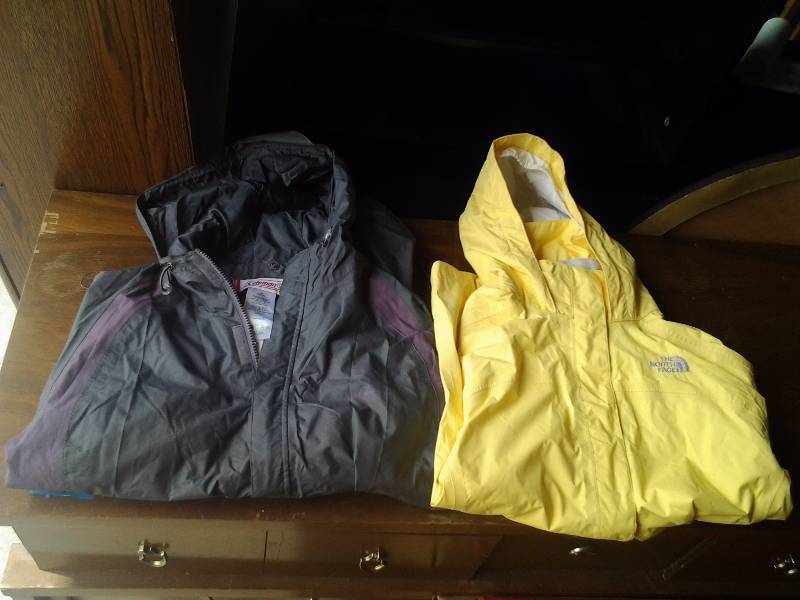 Coleman & The North Face Rain Jackets Size SM
