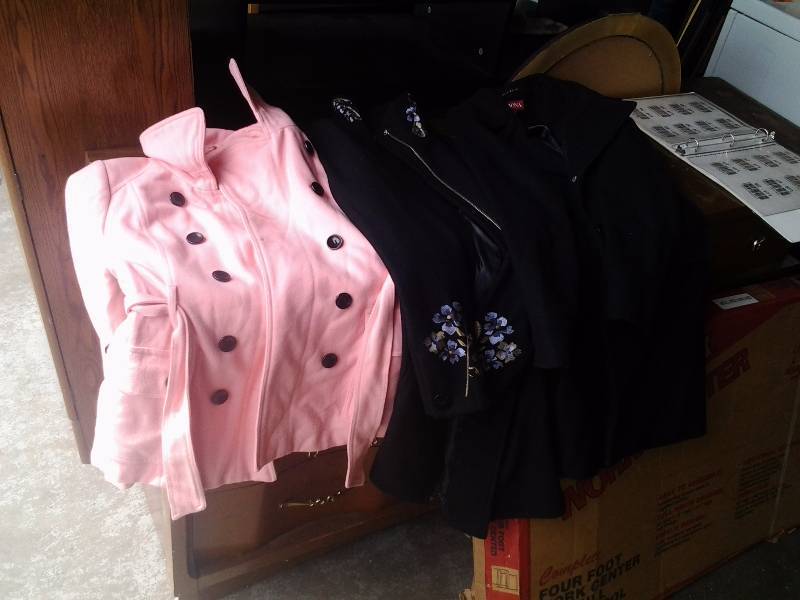 3-Dress Coats Size SM