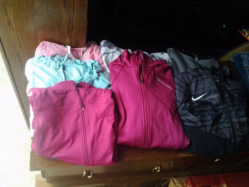 Zip-Up Hoodies Size SM