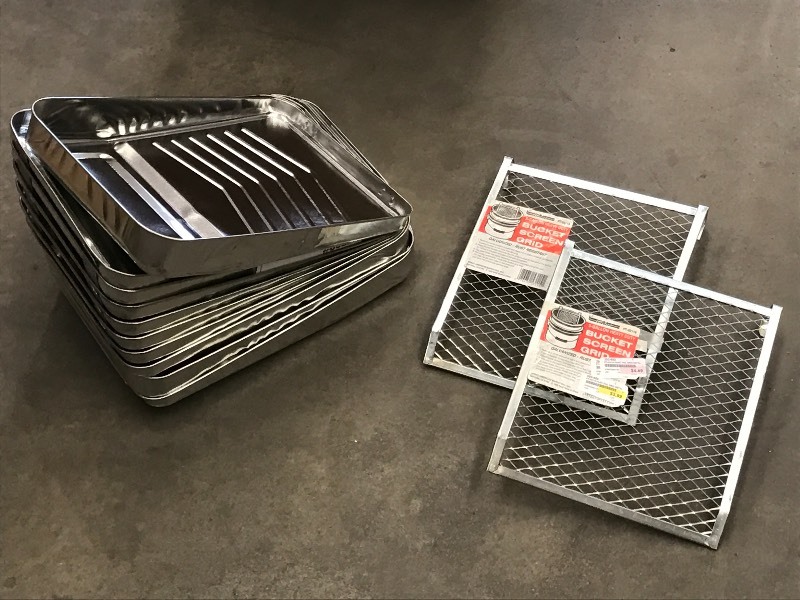 Box Of New Paint Roller Trays & (2)...