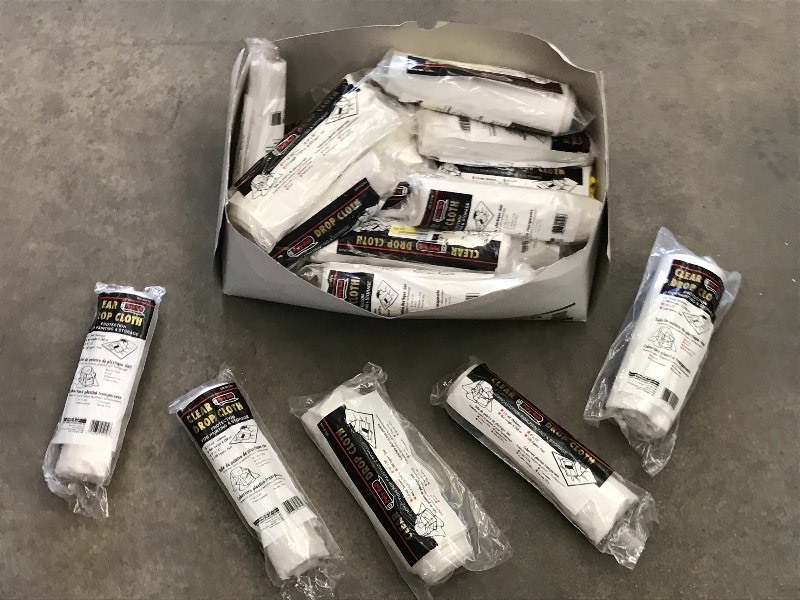Box Of (15) New Painters Drop Clot...