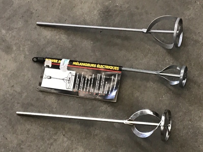 Lot Of (3) New Power Mixer Bits ...