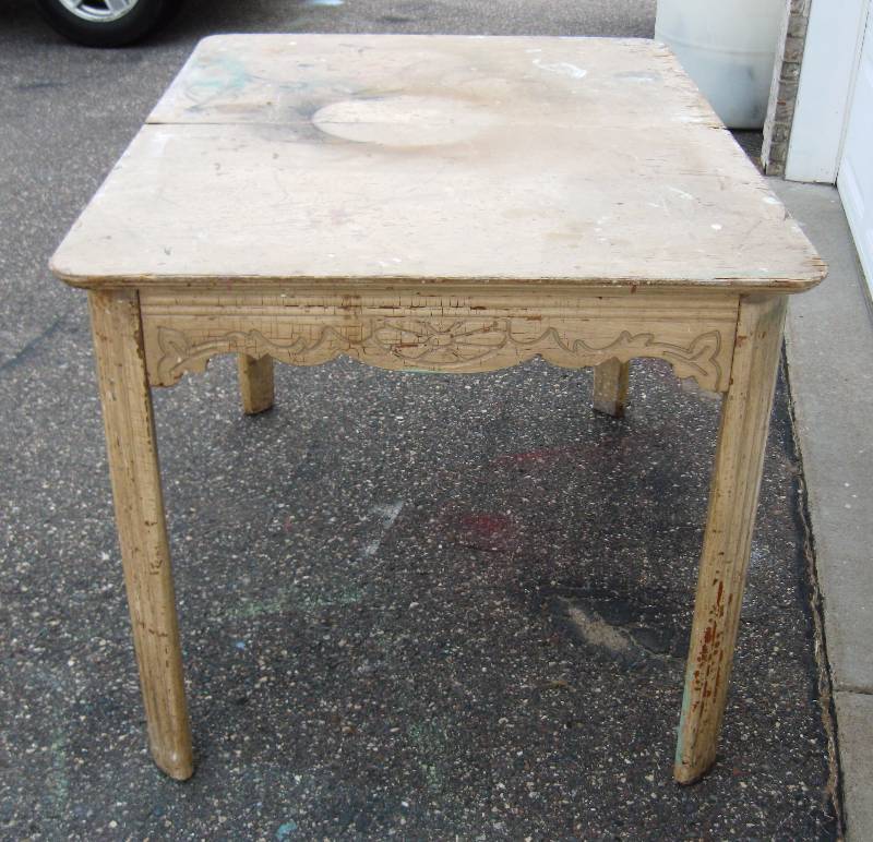 lot 2 image: Antique Table