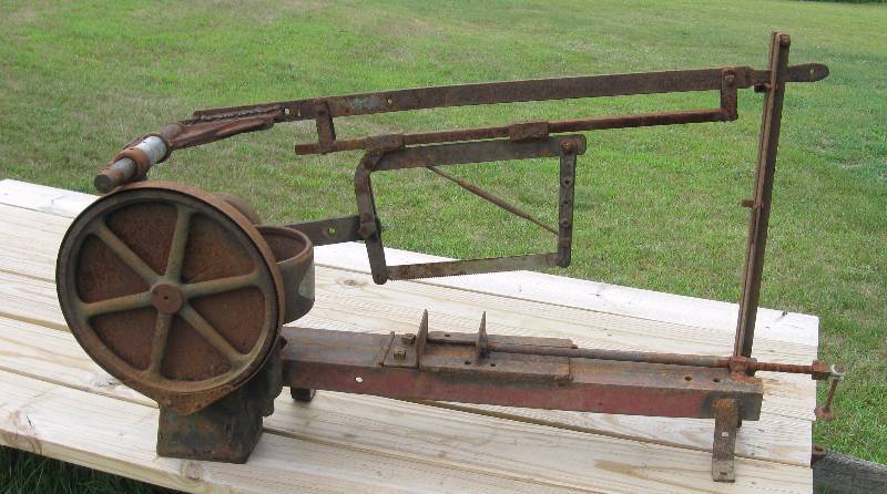 lot 28 image: Farm Primitives II - DeLaval Cream Separator, Grinding Wheel with Handle