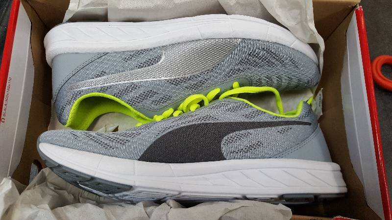 Womens PUMA METEOR Gray Yellow Shoe  Shoes -&nbsp8.5