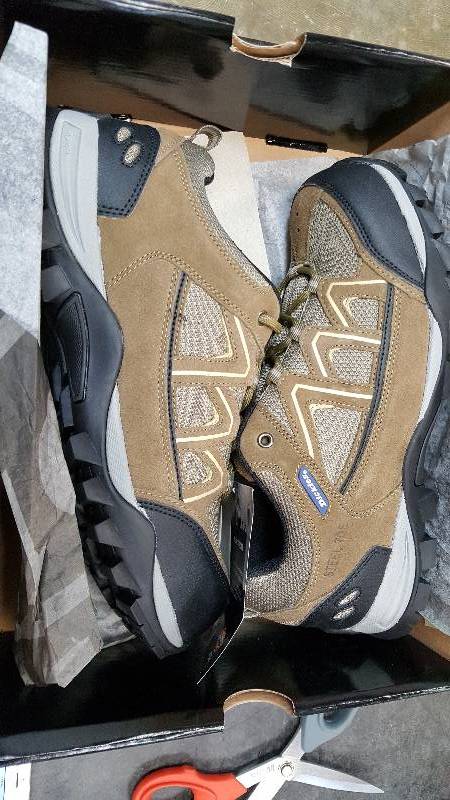 Mens DICKIES SOLO STEEL TOE Brown Shoe  Shoes -&nbsp10.5