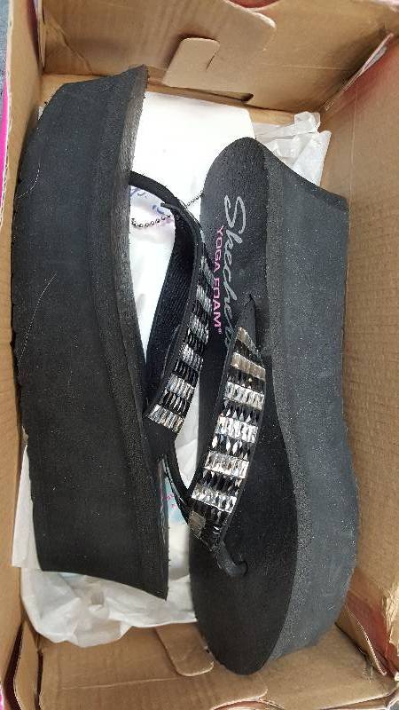 Womens&nbspSkechers BANDHA - SAVA Black 8