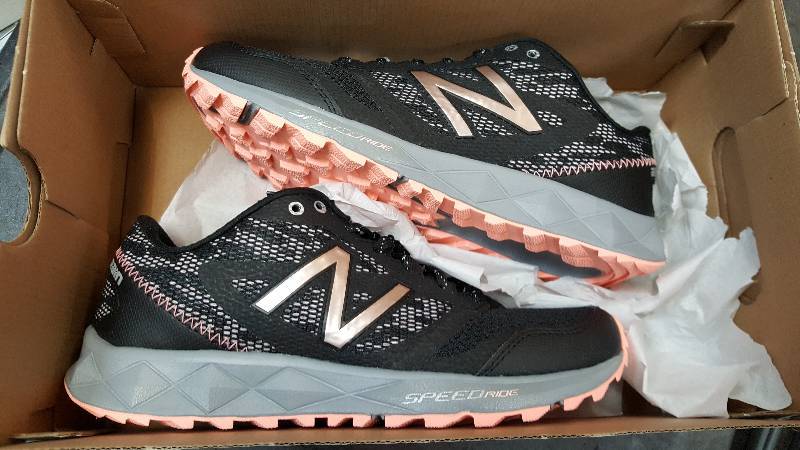 Womens New Balance NB T590v2 Trial Running Black Pink Shoe  Shoes -&nbsp7