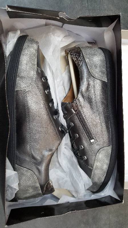 Womens Soft Style Side-Zip Sn DARK PEWTER Shoe  Shoes -&nbsp9
