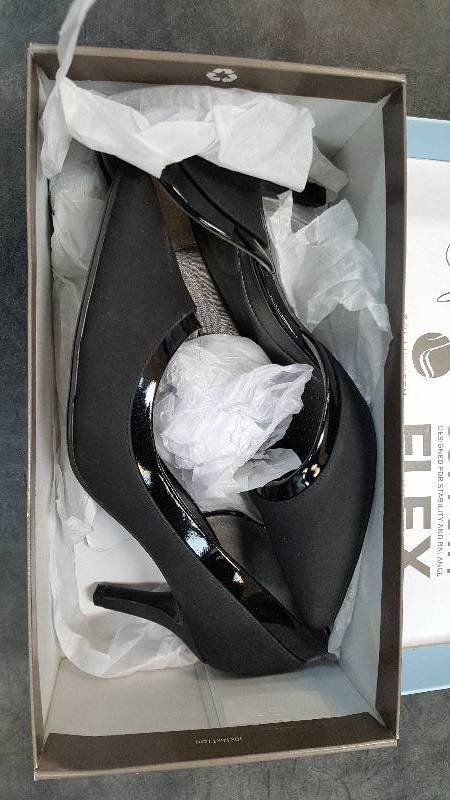 Womens Life Stride SWANN Dress Oxford Black Pump  Pumps  Heel  Heels - 8