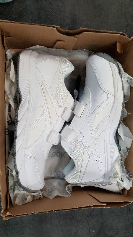 Womens Reebok Work N Cushion White Shoe  Shoes - 8.5