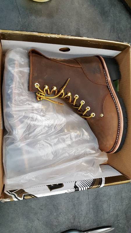 Mens Georgia Boot Logger Work Brown Boot  Boots - 8