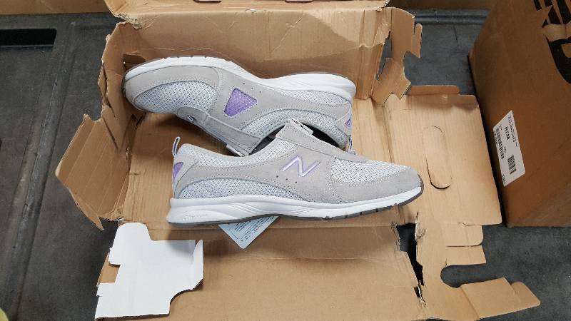 Womens New Balance NB 565 Everlight - Gray  Lavendar Shoe  Shoes -&nbsp8 WIDE