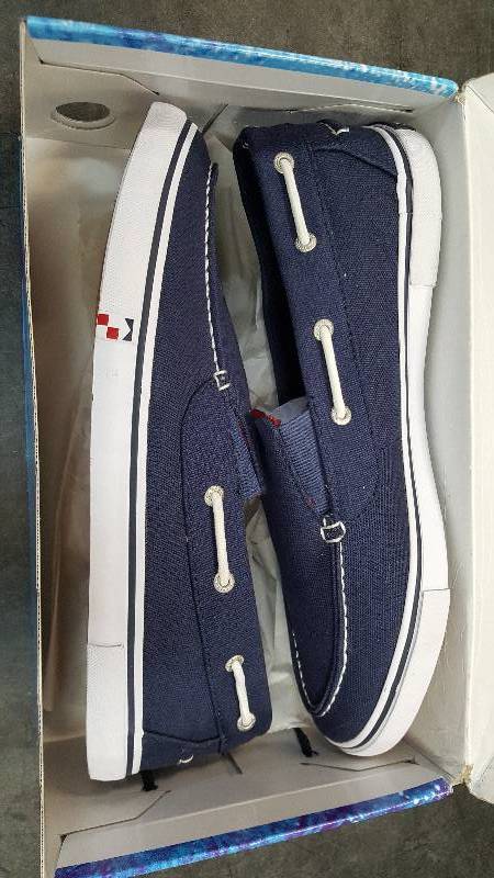 Mens Nautica Doubloon Navy Slip-On Shoe  Shoes - 13