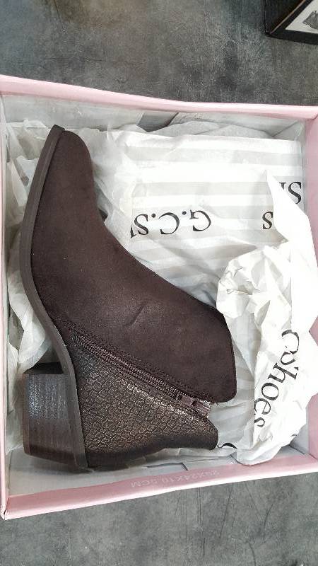 Womens GC Shoes Keller Bootie  Booties  Boot  Boots Brown - 7.5